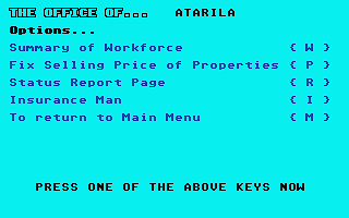 Empire Builder atari screenshot